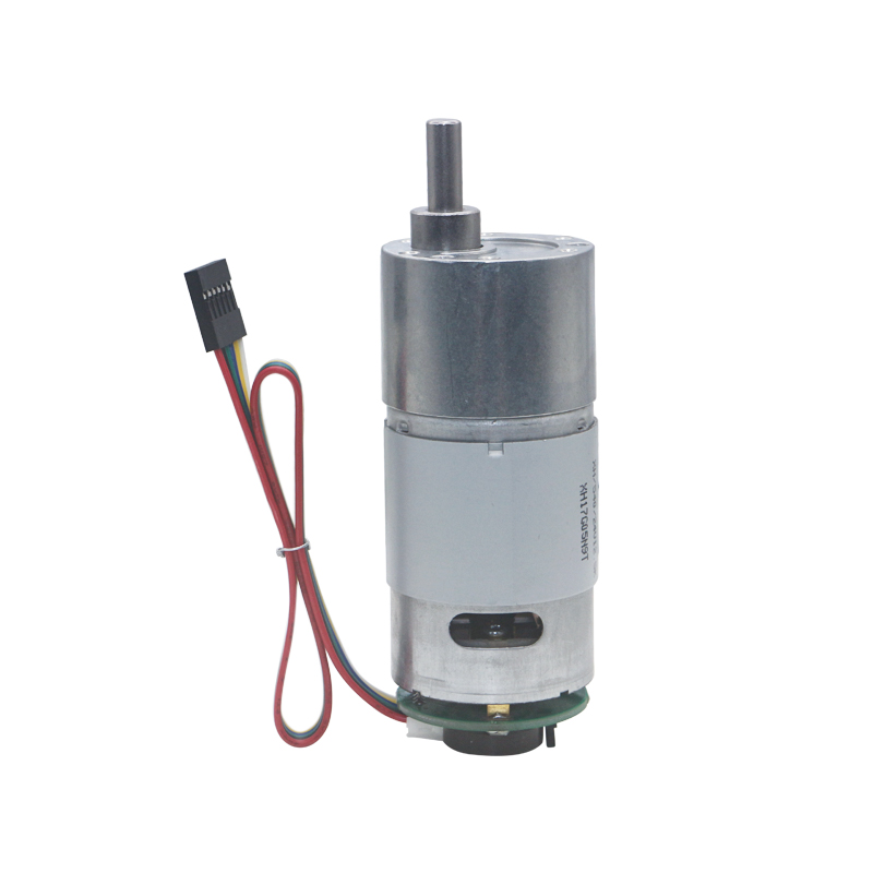 24V DC 15 To 2000 RPM High Torque Speed Reduction Gear Motor with Holzer Encoder &amp; Metal Gearbox Electric Motor