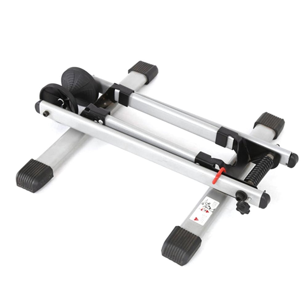 Aluminum alloy bicycle folding parking rack Mountain bike portable display rack single and double wall plug-in L-shaped bracket