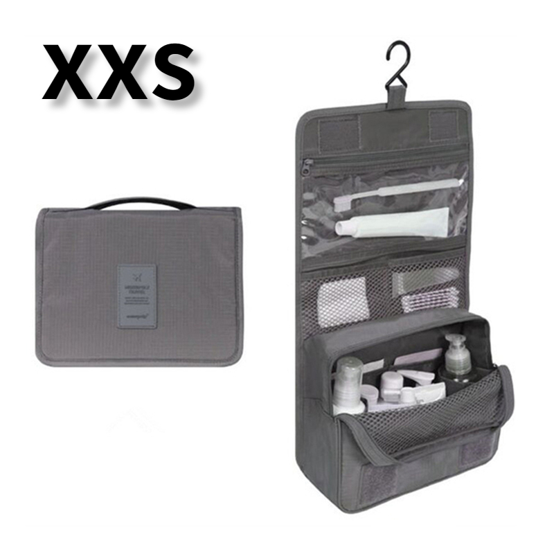 Multilayer Clapboard Cosmetische Bag Case Schoonheidssalon Tattoos Nail Art Tool Bin Vrouwen Make-Up Organizer Grote Capaciteit Tas: XXS-Grey