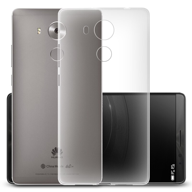 Zachte Siliconen Telefoon Gevallen Voor Huawei Mate 8 Rugdekking Ultradunne Tpu Edge Beschermende Shockproof Armor HuaweiMate8 Mate8 Coque