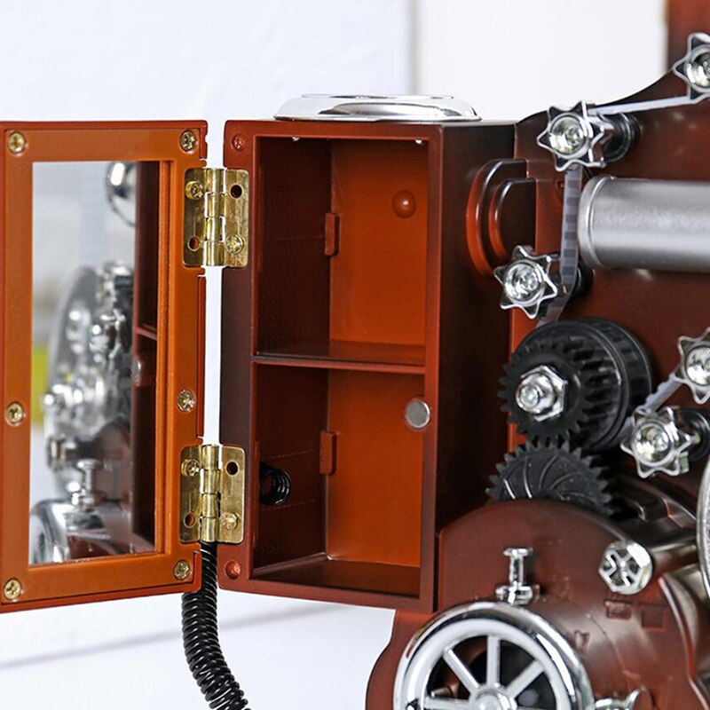 Caixa de música criativa clássico modelo de máquina de escrever caixas musicais detritos caixa de armazenamento aniversário presente casamento brinquedo decoração para casa