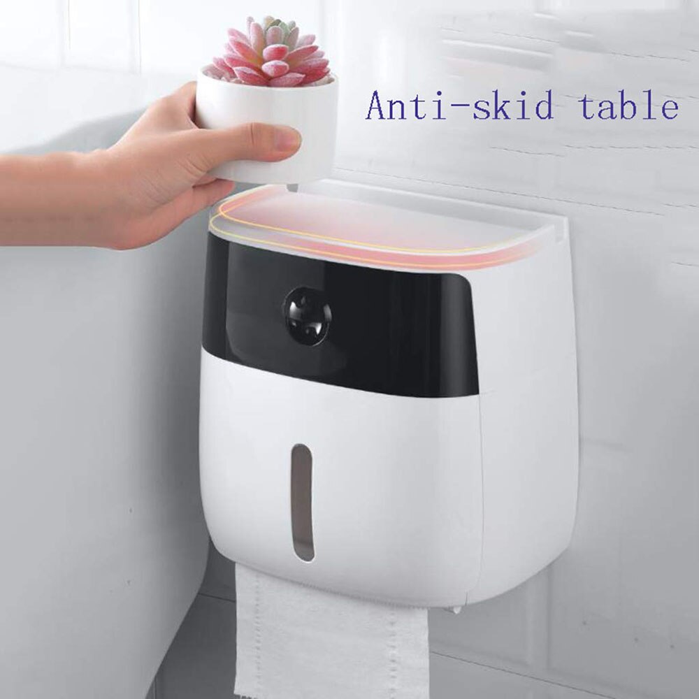 Toiletrolhouder Waterdichte Houder Voor Toiletpapier Badkamer Toiletpapier Opbergdoos Toiletrolhouder