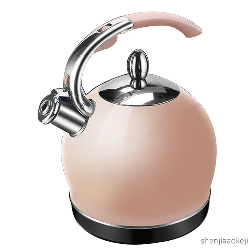 2L 304 Edelstahl Wasserkocher Automatische Energie-aus Elektrische Wasserkocher Tee wasserkocher Bunte Heimgebrauch wasser behälter Tee Service topf