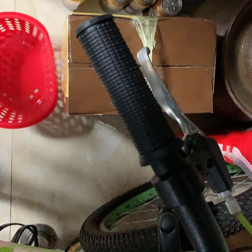 Poignées de guidon de vélo TPR caoutchouc pour tordre manette de vitesse VTT 22.2mm barre antidérapante longue et courte