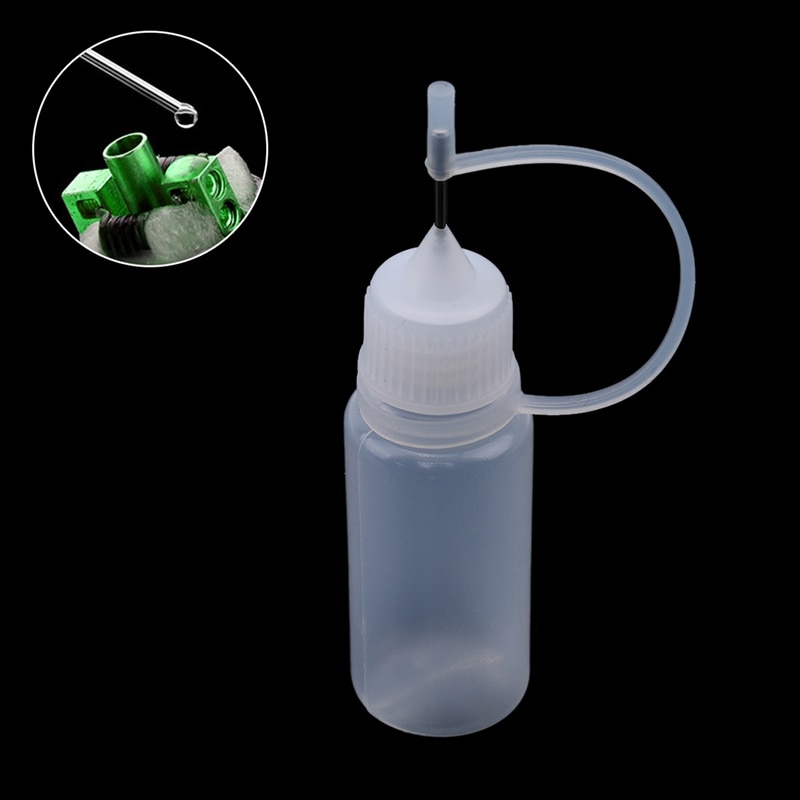 10 Stuks Plastic Hergebruik Naald Squeeze Fles Voor Papier Quilling Diy Scrapbooking Craft Tool Handgemaakte 10 Ml Lijm Applicator