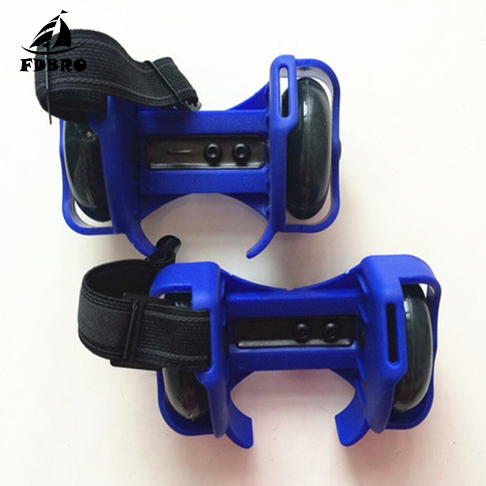 FDBRO Einstellbare Einfach Rolle skaten Schuhe für freundlicher Erwachsene Bunte Blinkende Rolle Wirbelwind Rolle Blitz Räder Ferse Rolle
