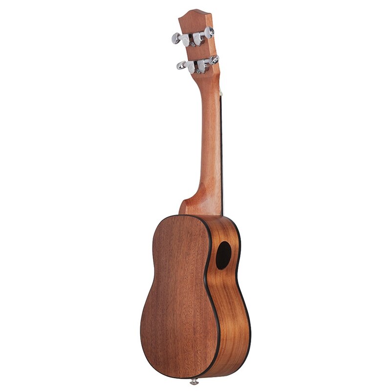 Irin Sopraan Ukulele 21 Inch Walnoot Hout Akoestische Gitaar Ukelele Mahonie Toets Hals Hawaii 4 String Guitarra Hout Kleur