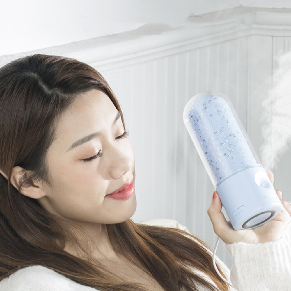 Starlight Night Light Humidifier Large Capacity Humidifer Car Nanometer Air Purifier )