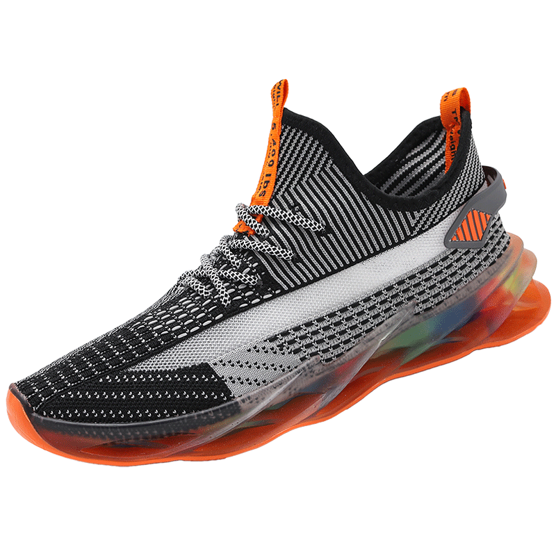 Mocassins confortables chaussures mocassins confortables marque de chaussures pour hommes chaussures décontractées pour hommes chaussures chaussures hommes: Orange / 8