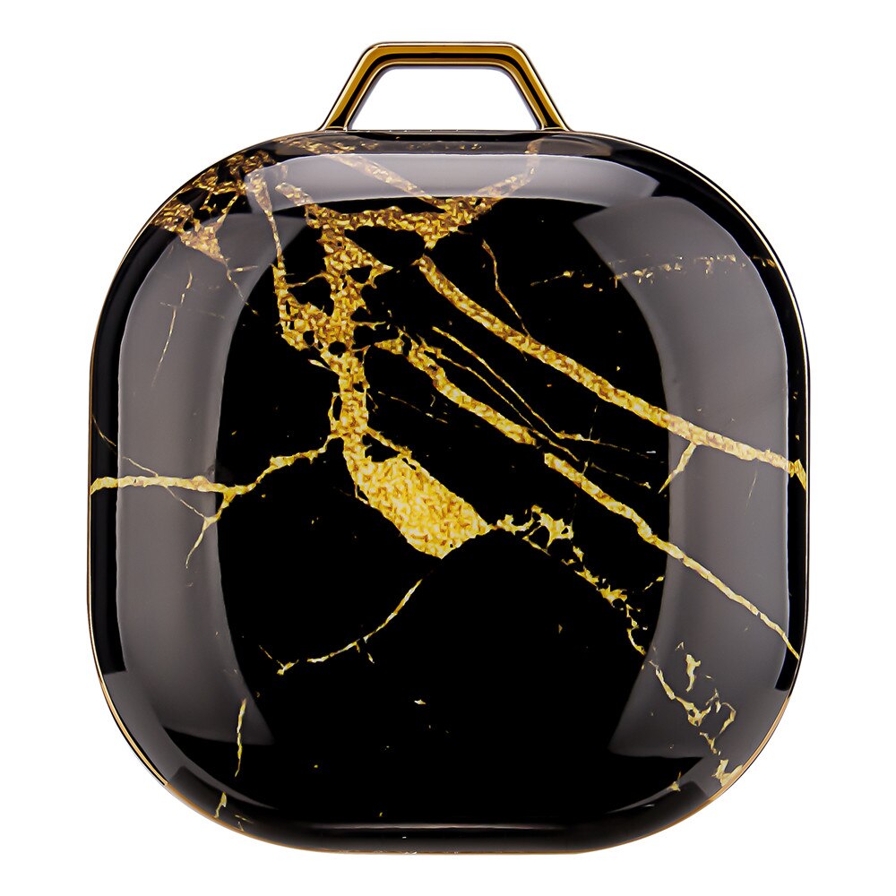 Dla Galaxy Buds 2/Live/Pro Case plastikowe marmurowe błyszczące luksusowe antypoślizgowe twarde powłoki słuchawki akcesoria do Galaxy buds live Case: GC19