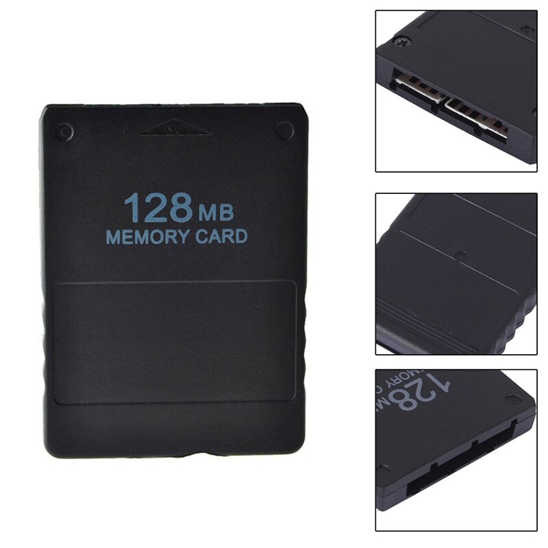 128 MB Geheugenkaart Save Game Gegevens Stick Module Voor Sony PS2 Zwart voor PS Playstation Geheugenkaart