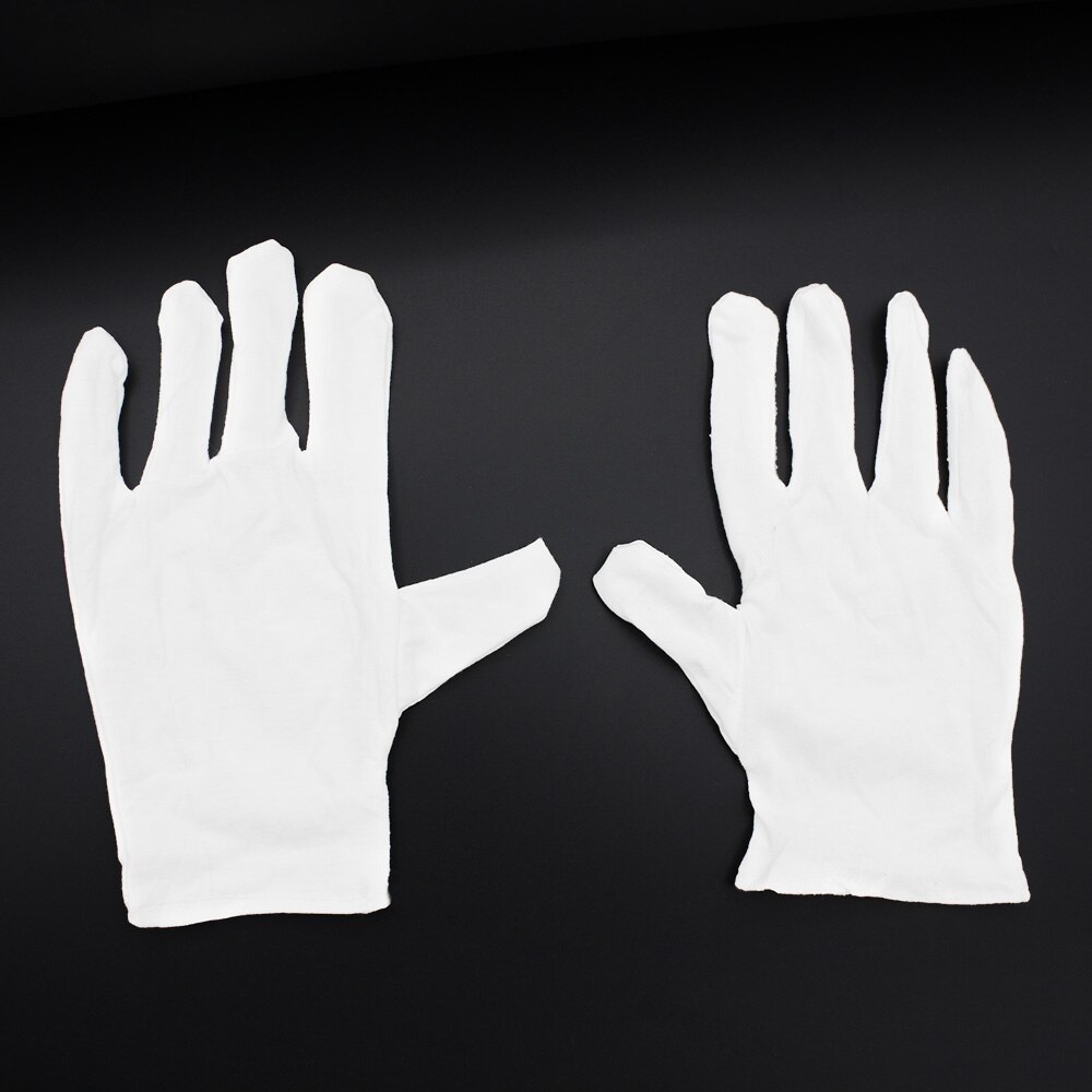 Instrumento Musical de , guantes de rendimiento blancos para saxofón, trompeta, flauta, clarinete, bandas de marcha