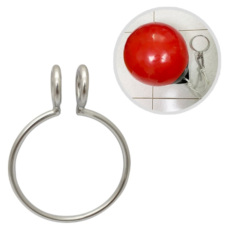 Solid Anchor Retrieval System Ring with 8mm Wire Durable Stainless Steel 304 for Boat Sailing Yacht