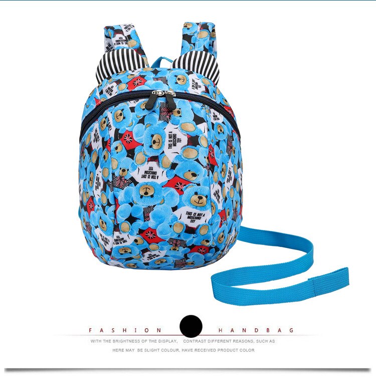 Bébé sécurité harnais laisses sac à dos enfant en bas âge marche sécurité Anti-perte sangle sac réglable mignon dessin animé enfants cartable