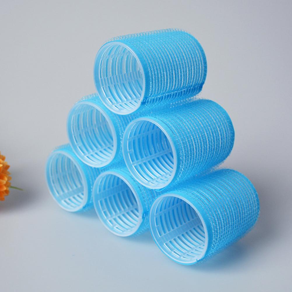 Hair Roller Home Use DIY Magic Large Self-Adhesive Natural Stuckless PP Salon Hairdressing Curlers Beauty Tool for Women