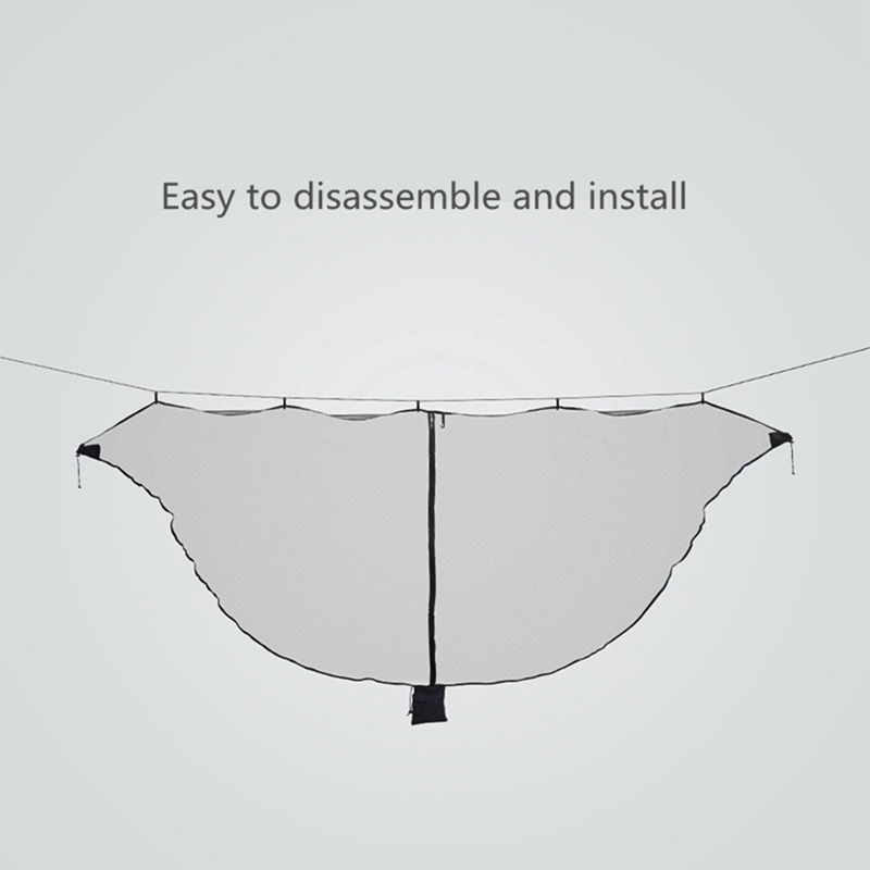 Ultralight Draagbare Hangmat Klamboe Voor Outdoor Nylon Materiaal Anti-Muskietennetten Met Super Size