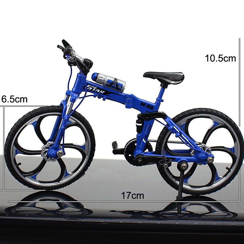 Finger BMX Bike Toy - Metal & Plastic Mini Scooter for Kids & Boys - 17.5cm