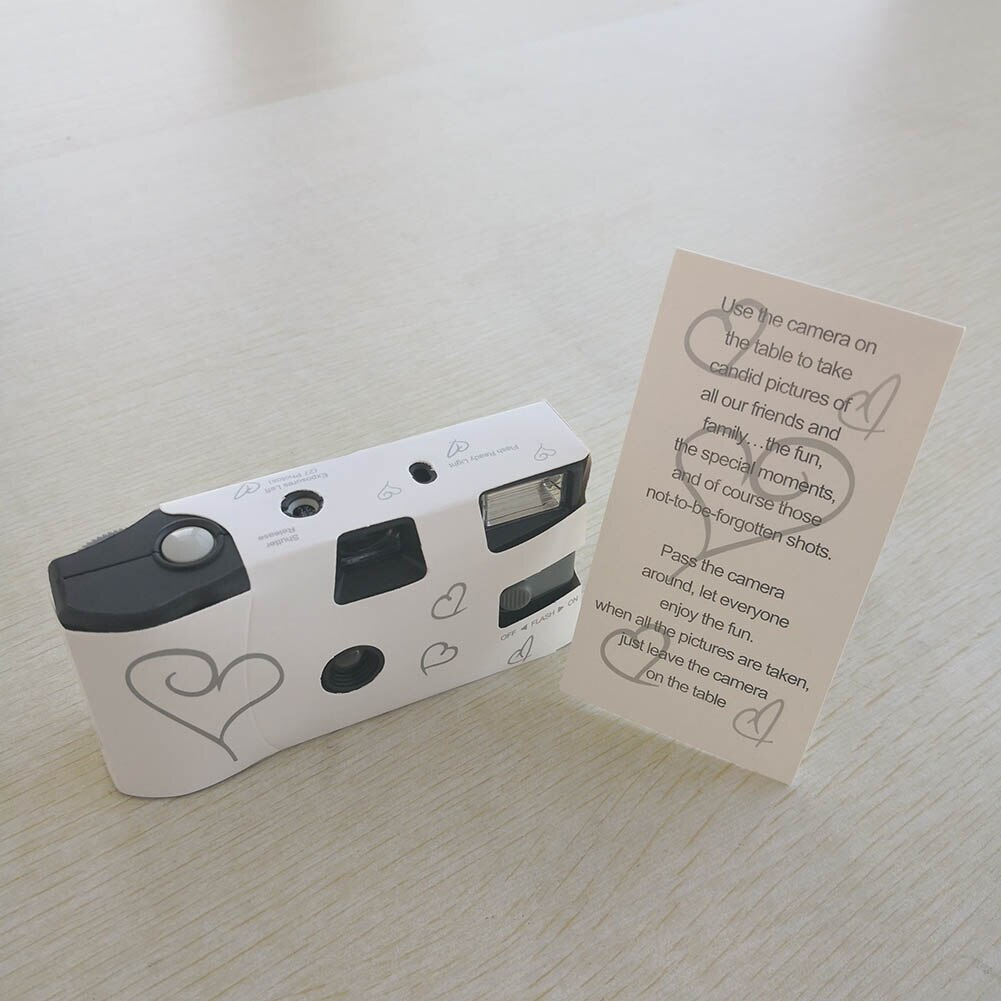 Disposable Wedding Bridal Camera Wedding Decoration Camera Single Use 36 Flims Included 66CY