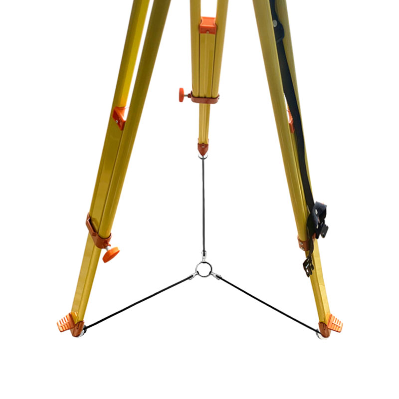 Tripod Floor Guide Star Foldable Stabilizer Surveying Tripod Prism Pole For Total Station