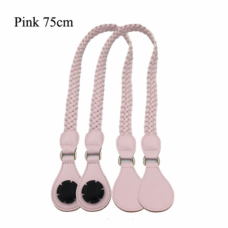 Long Faux Leather Weave Belt shoulder handle straps for Classic Mini O Bag Obag Eva women handbag shoulder bag Accessories