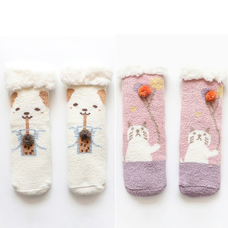 Christmas socks kids Cotton Winter Socks Baby Girls Boys Kids Socks Christmas Tree Snow Elk Children Christmas Socks: R
