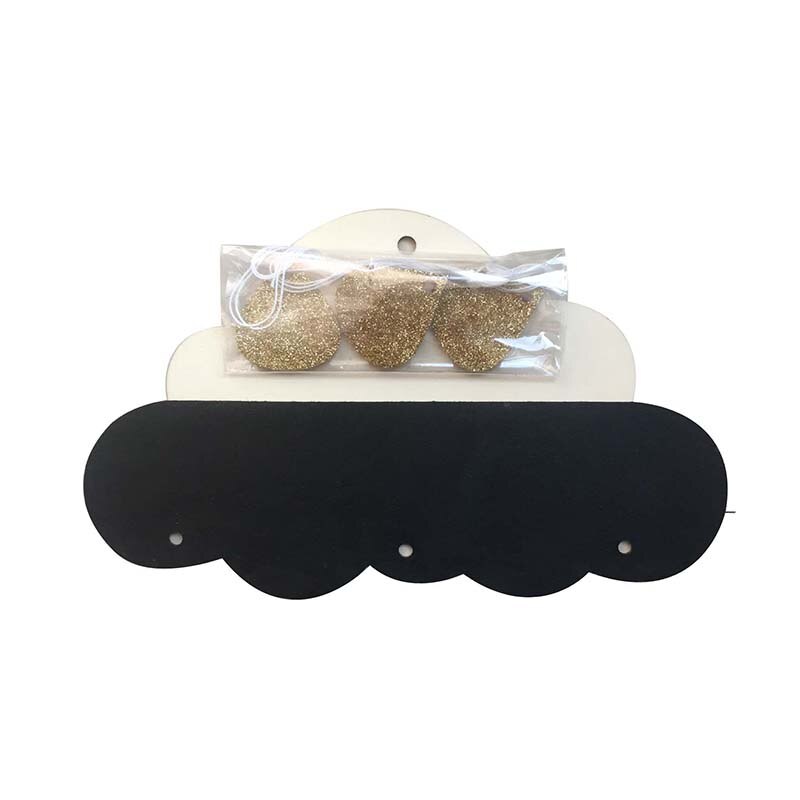 DIY nubes gotas de lluvia colgante estilo nórdico, decoración del hogar arte de la pared de colgante de ventana ornamento para los Niños Accesorios de fotografía