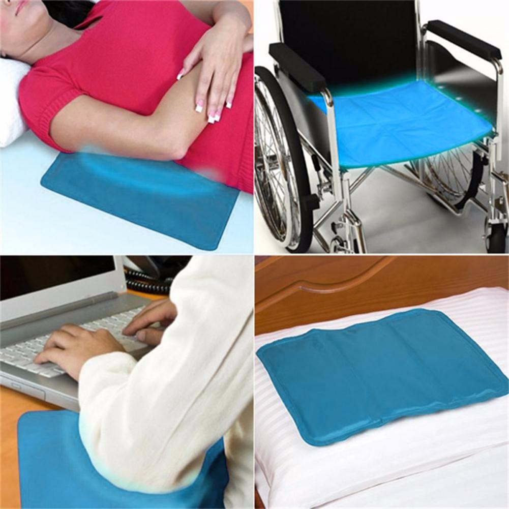 Cooling Pillow Summer Ice-cool Sleep Pillow Orthopedic Soft Health Care Neck Pillow Home Bedding Therapy Insert Sleeping Aid Pad
