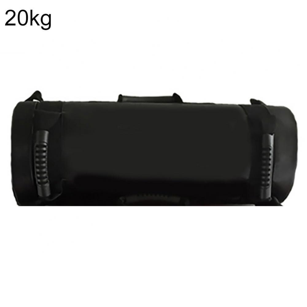 5/10/15/20/25/30kg Filling Weight Strength Training Fitness Exercise Sandbag Strength Training Fitness Exercise Sandbag: Black 20kg