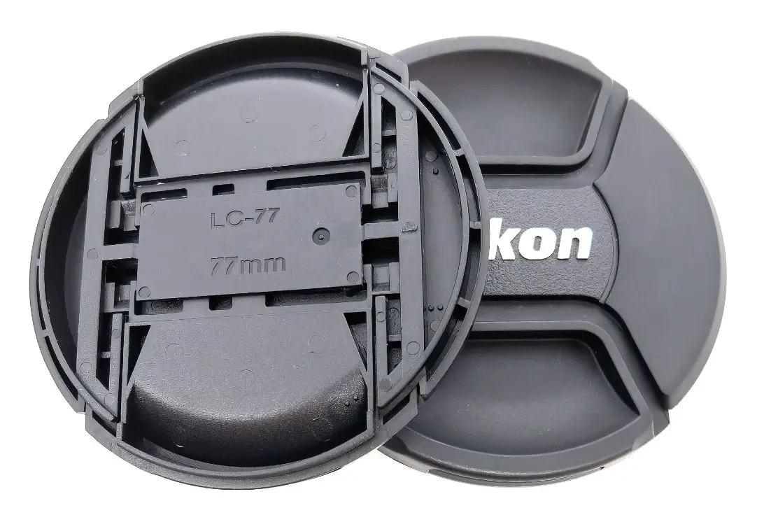 1 pièces de pour Nikon 67mm 77mm 82mm 67 77 82 couvercle d'objectif d'appareil photo reflex capuchon d'objectif accessoires d'appareil photo