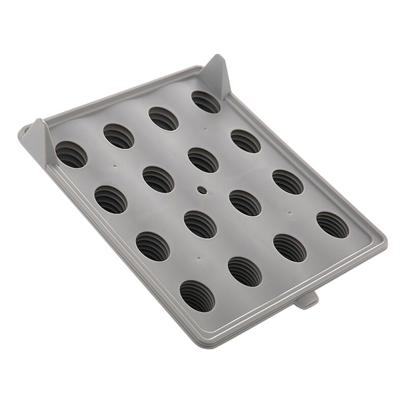 583A Closet Shirt Folding Organizer Rack Regular Size Clothes Holder Stand Wardrobe Accessory: Light Grey