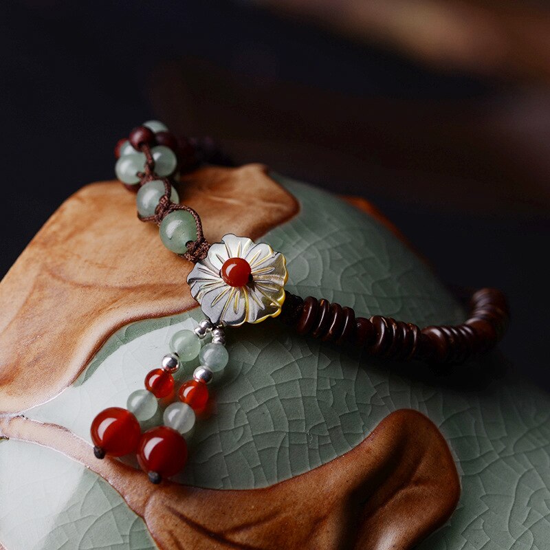 14 Entwürfe Ethnische Schmuck Handgemachte Geflochtene Jahrgang Ethnische Fußkettchen, Neue Thailand Meatl Kupfer Charme Fuß Ketten: K