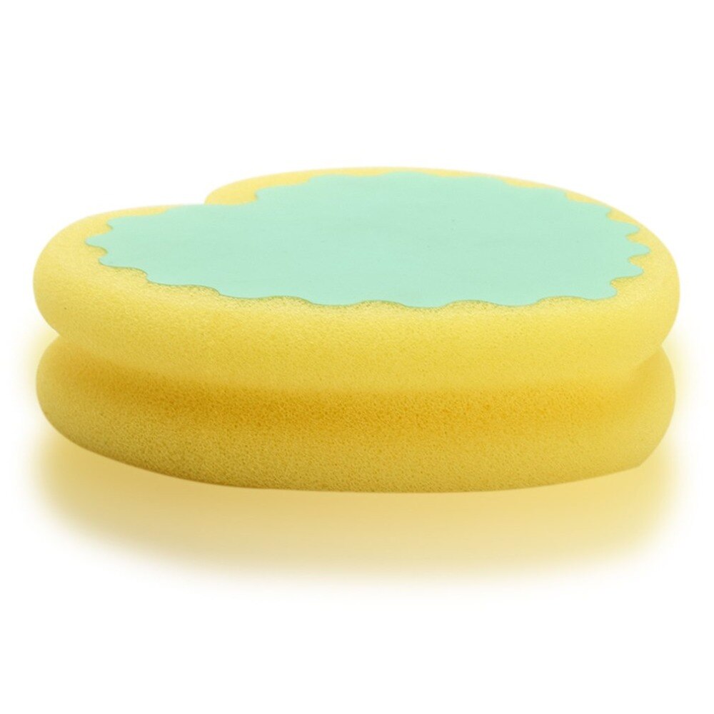1pz a Forma di Cuore Indolore Viso di Rimozione Dei Capelli Depilazione Spugna Doppio-di lato pad Ceretta Lucidatura Viso del Piedino Del Braccio di Capelli strumento di rimozione