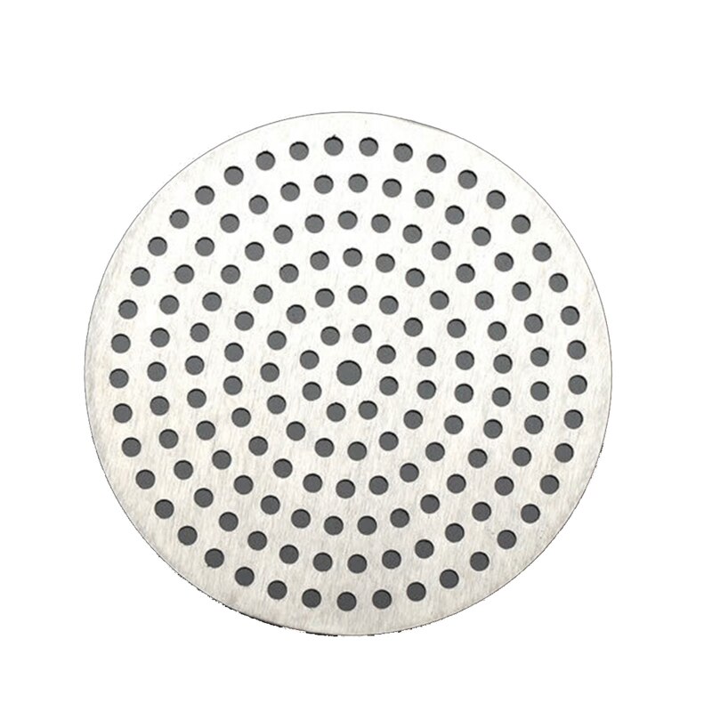 Ronde Putdeksel Badkamer Douche Haar Catcher Mesh Gootsteen Zeef Bad Afvoer Protector Rvs