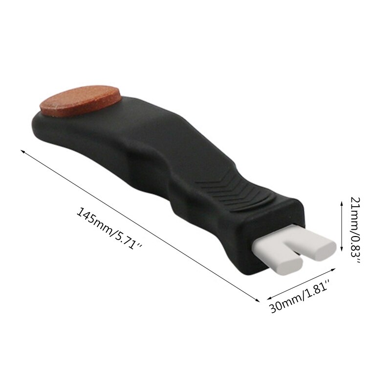 Ice Skate Sharpener Skating Edge Blade Handheld Skate Sharpener for Figure Skate T4MF