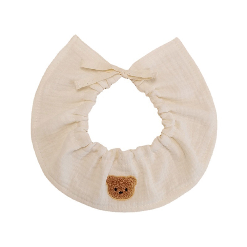 Cartoon Beer Kant Up Burp Doek Babyvoeding Bib Bandana Sjaal Zakdoek 4 Lagen Zachte Katoenen Gaas Speeksel Handdoek: Coffee