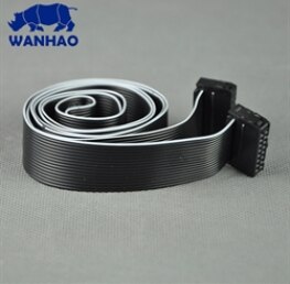 Wanhao Spare Part D6 Black Ribbon Cable 1.5m, Extruder Data Cable Replacement（different from D6plus)