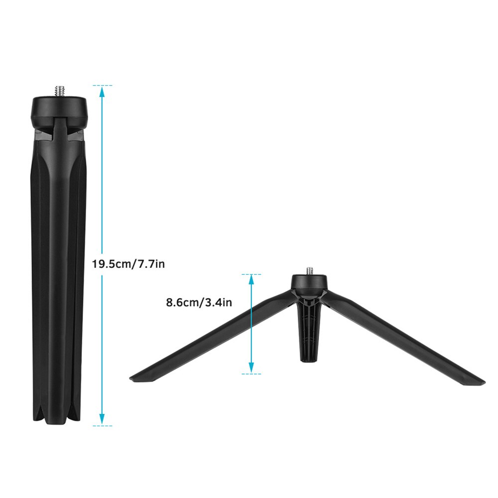 Andoer Smartphone Video Kooi Kit Inclusief Mini Led Vullen Lichten + Mini Microfoon Met Shock Mount Wind Screen Voor Telefoon video