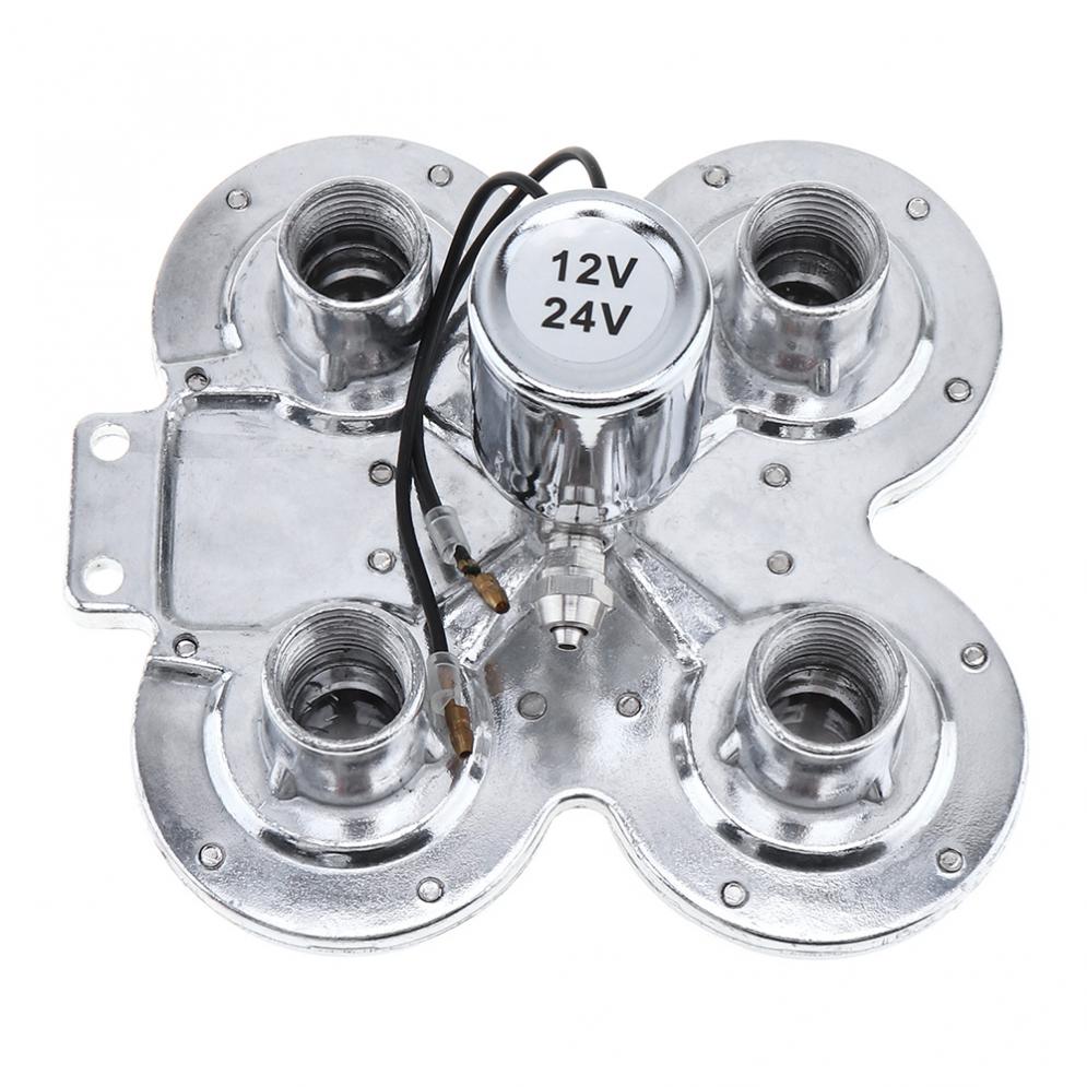 Klaxon d'air très fort à quatre trompes 12V / 24V 150dB | Véhicule de voiture, camion Train bus de bateau