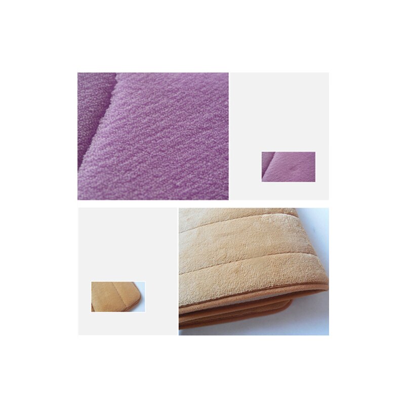 Thicken Sponge Toilet Rugs Bathroom Bath Mat Set Stripes Water Absorption Toilet Floor Carpets Shower Room Rugs 50*60 50*80cm