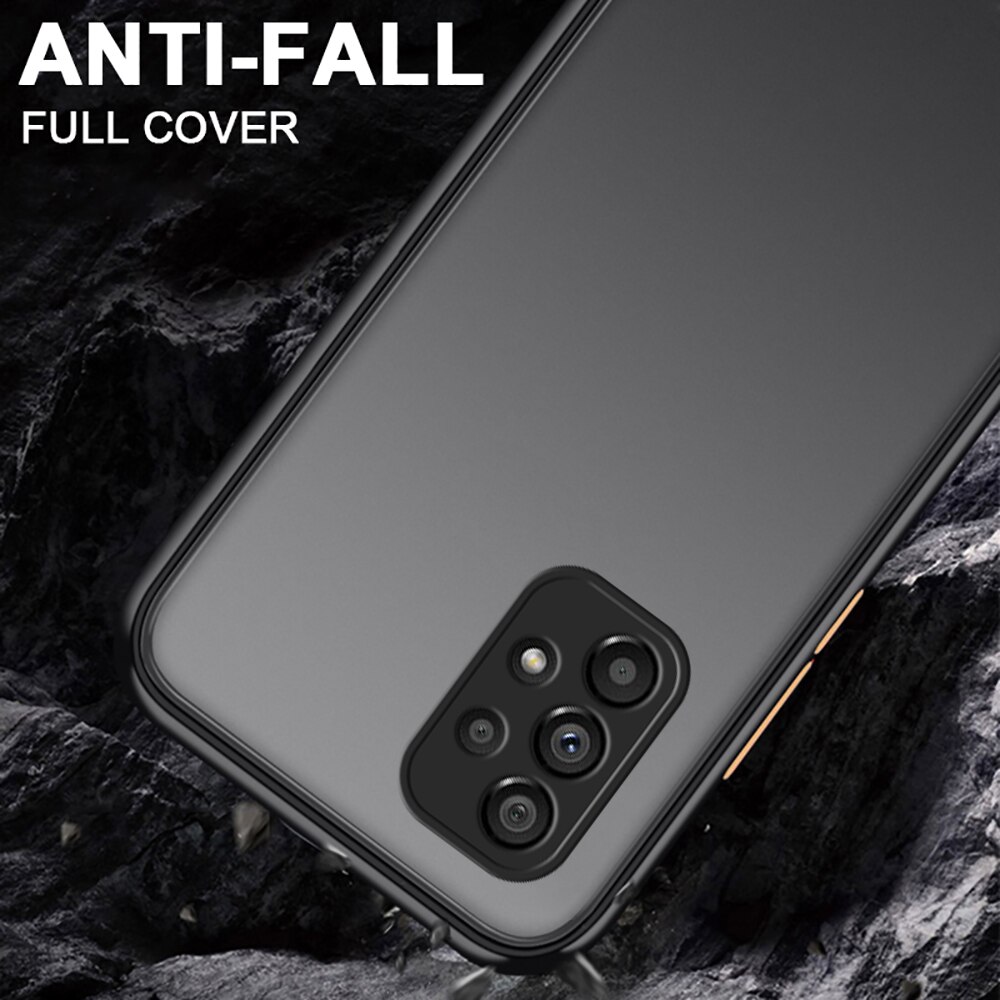 Schutzhülle aus 5g tpu-silikon für samsung galaxy  a53  a13 a33 a53 a73 a72 a52 a52s matte 5g halbtransparente handyhülle