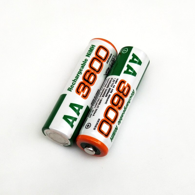 Dolidada 100% neue AA batterie 3600 mAh akku, 1,2 V Ni-Mh AA batterie, geeignet für uhren, mäbenutzen, Computer