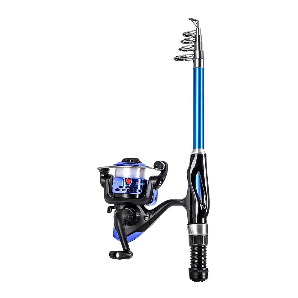 Kids Fishing Rod and Reel Combo Full Kit 1.3M/1.5M /1.7MTelescopic Fishing Pole Fishing Gear Spinning Reel for Beginner Youth: 1.3M