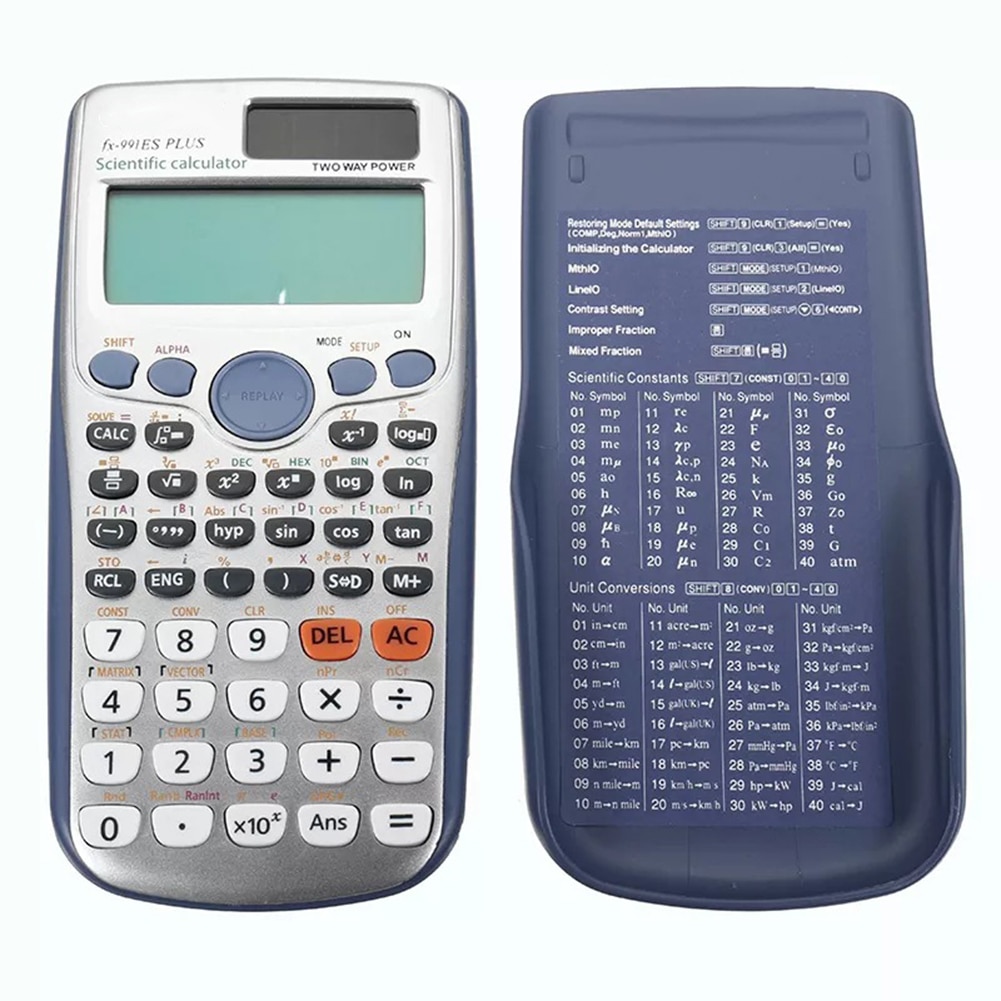 Elevfunktion videnskabelig lommeregner matrix kompleks løse ligninger lommeregner calculadora skole elev eksamen calculadora