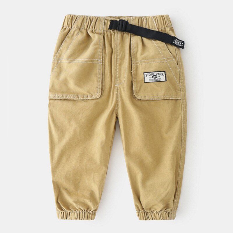 Automne bébé garçon pantalon taille élastique pantalon pour garçons pantalons de survêtement coton pantalons longs pantalons décontractés garçons Joggers