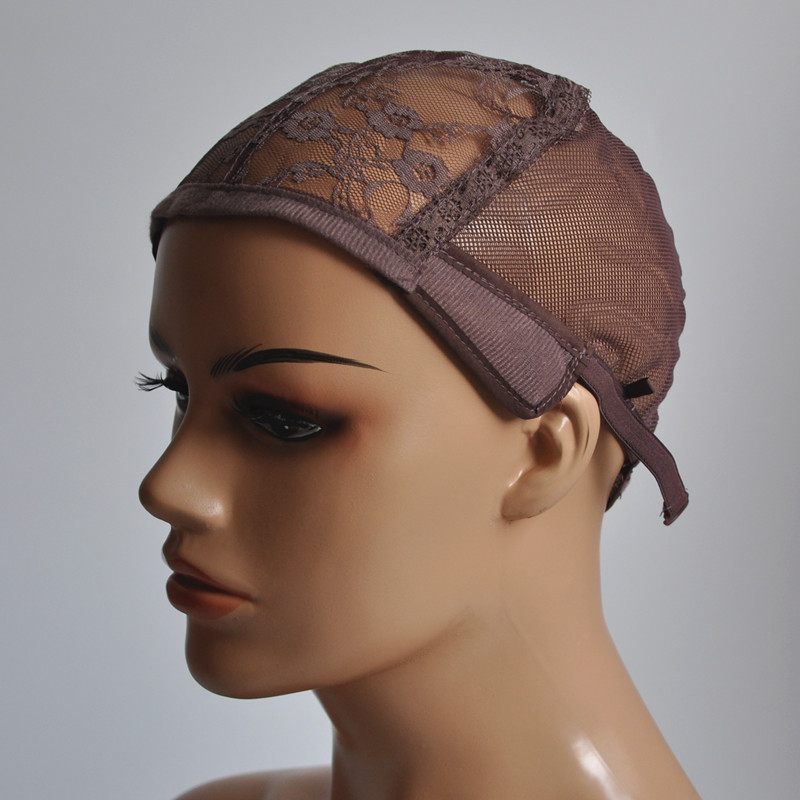 Gorro para peluca marrón, Accesorio para hacer pelucas, ajustable, elástico, oferta