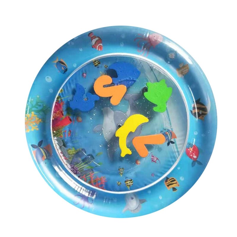 Kids Baby Opblaasbare Water Speelkleed Peuter Plezier Tummy Tijd Spelen Activiteit Center