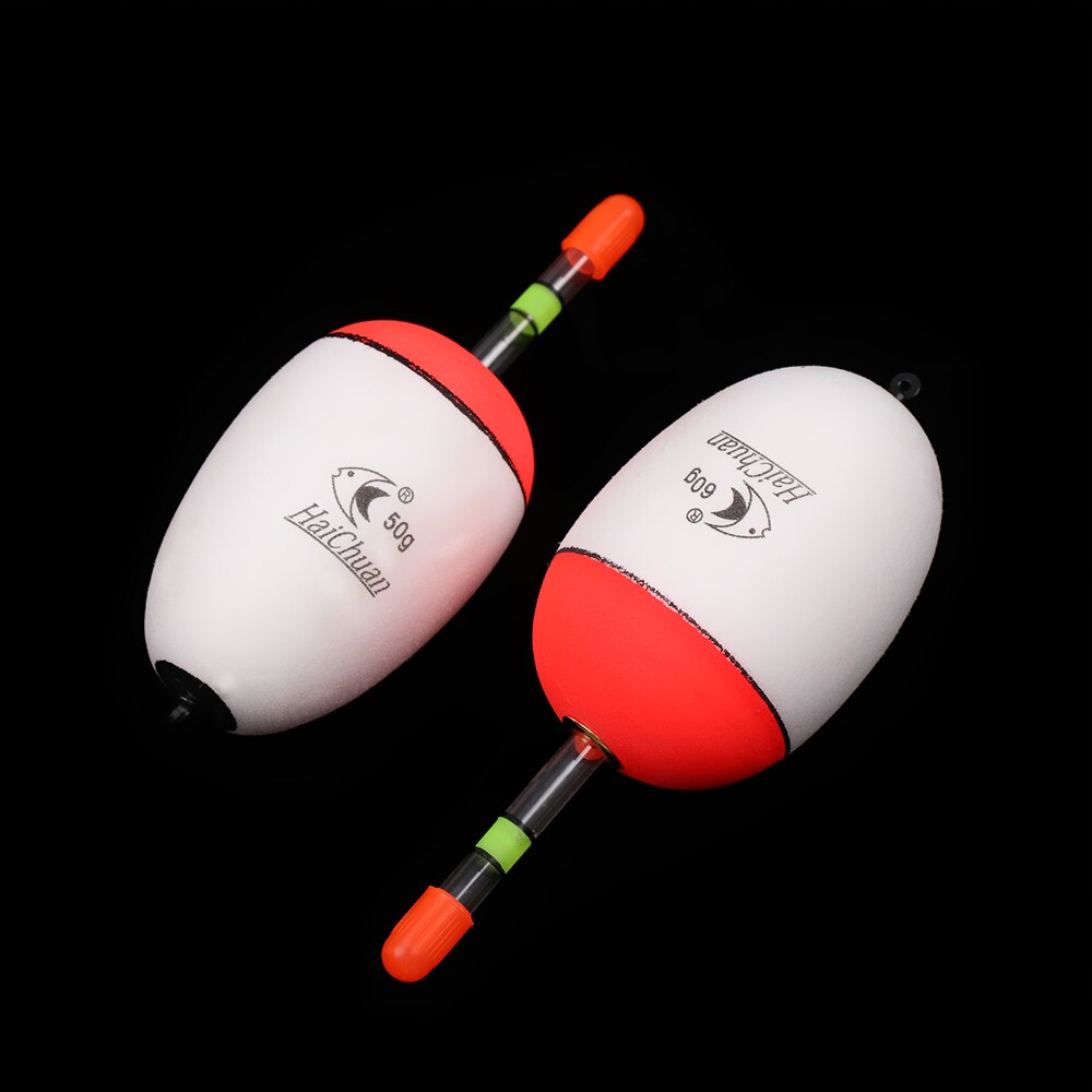 10-100g fiskeri nat float eva lysende float fisk agn til havfiskeri karpe fiskegrej tilbehør plast bobber