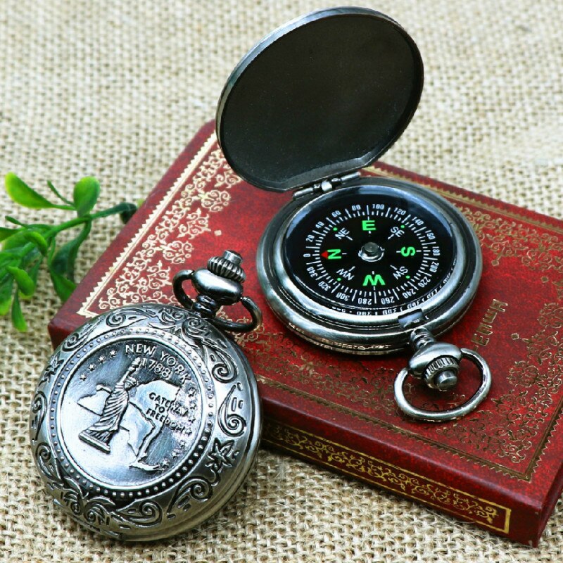 Camping Hiking Pocket Portable Compass Navigation for Outdoor Activities Watch Pocket Compass