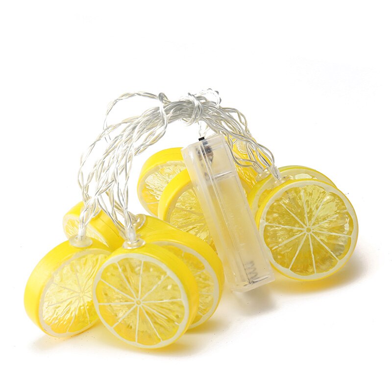 Led kärlek hjärta bröllopssnöre ljus jul led fairy citron diamant ananas hus batteri ljus inomhus fest trädgård girlander