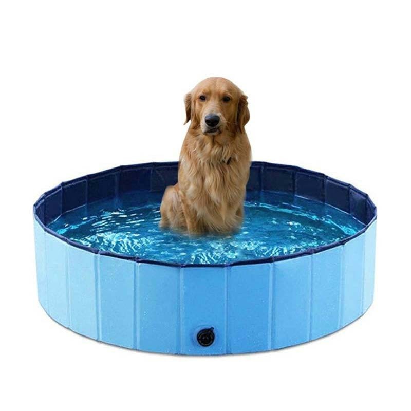 Piscine Pliable Pour Enfants Et Animaux - 3 Tailles, Installation Rapide, PVC Résistant